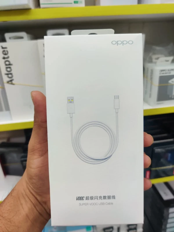Original OPPO Super VOOC 5A Fast Charging USB Type C