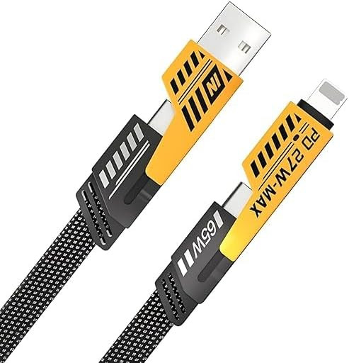 كابل USB-C سريع 4 في 1 للشحن ونقل البيانات